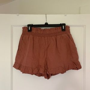 Lightweight Ruffle Summer Shorts